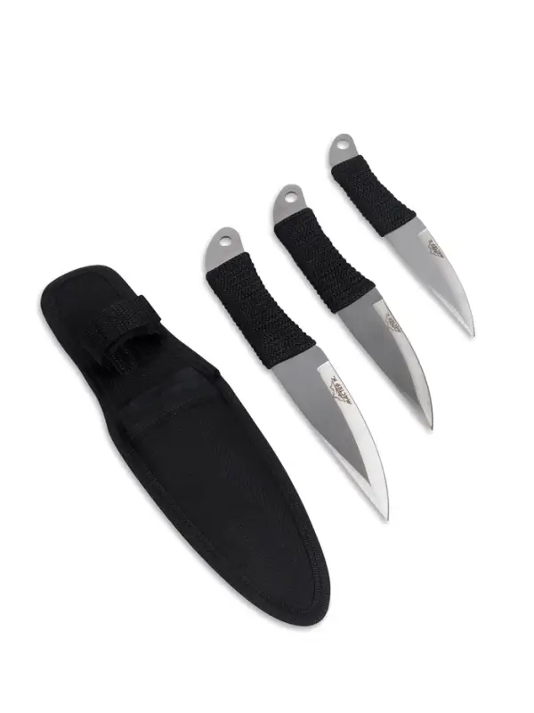 Набор метательных ножей &laquo;Закари&raquo; Мастер К, в оплетке, 3 шт., сталь