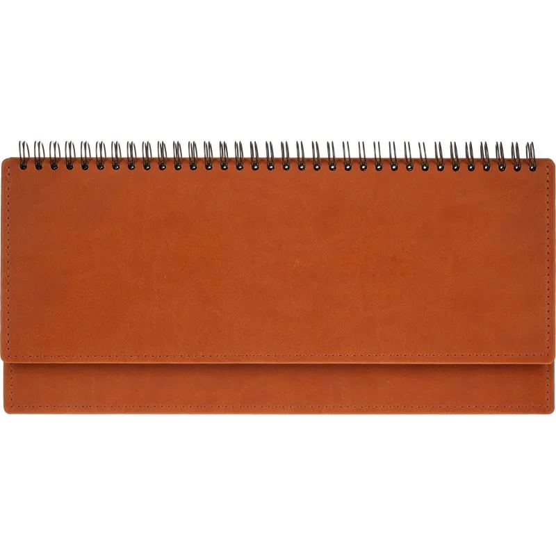 Планинг датированный 2026, коричнев 303х150 мм, 120 стр,АТТАСНЕ Вива