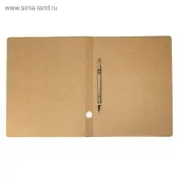 Скоросшиватель А4, Calligrata, микрогофрокартон, ширина корешка 30 мм, бурый, до 300 л