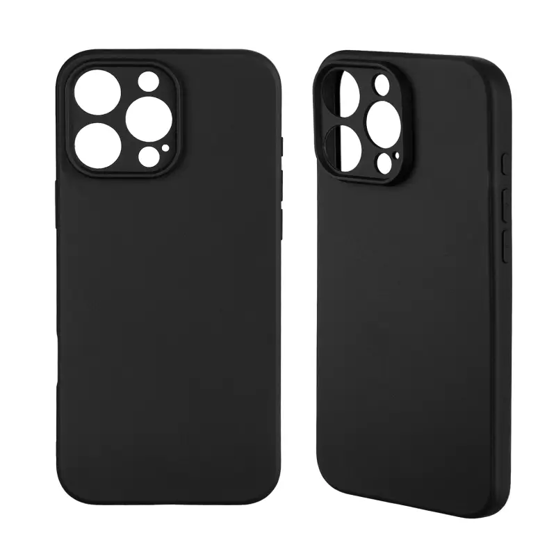 Чехол iPh 16 Pro Max TPU матовый черный