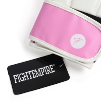 Боксерские перчатки FIGHT EMPIRE, ROSY, розовые, размер 12 oz