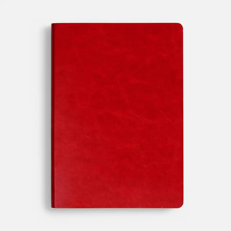 Ежедневник Nebraska Flex, недатированный, красный с золотистым Ежедневник Nebraska Flex, недатированный, красный с золотистым