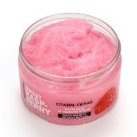 Скраб-слайм для тела Sweet raspberry, питание и увлажнение, с ароматом малины, 250 г, PICO MICO