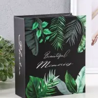 Фотоальбом "Флора" 304ф 10X15см, ПП карм., 2ф на стр, черные страницы Фотоальбом "Флора" 304ф 10X15см, ПП карм., 2ф на стр, черные страницы