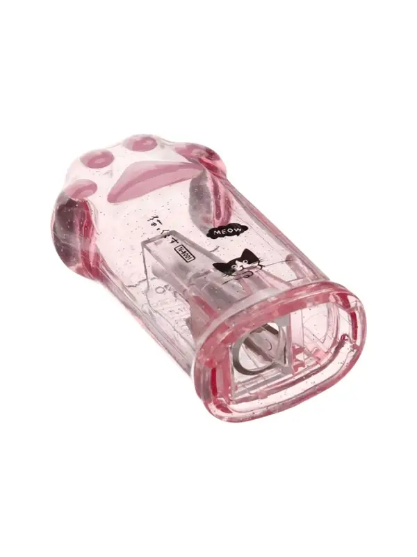 Точилка &laquo;Лапка&raquo;, с контейнером, МИКС