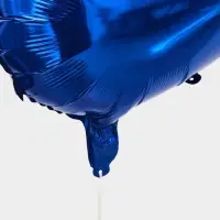 Воздушный шар фольгированный 40" &laquo;Цифра 9&raquo;, темно-синий