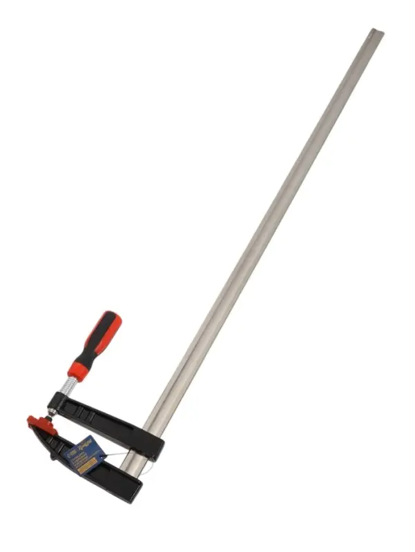 Струбцина F-образная усиленная ТУНДРА, тавровый профиль, 2К рукоятка, 1000&times;120&times;1090 мм