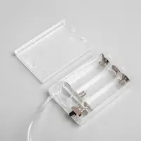 Гирлянда &laquo;Нить&raquo; 3 м с насадками &laquo;Звёзды&raquo;, IP20, прозрачная нить, 20 LED, от батареек АА&times;3, свечение мульти