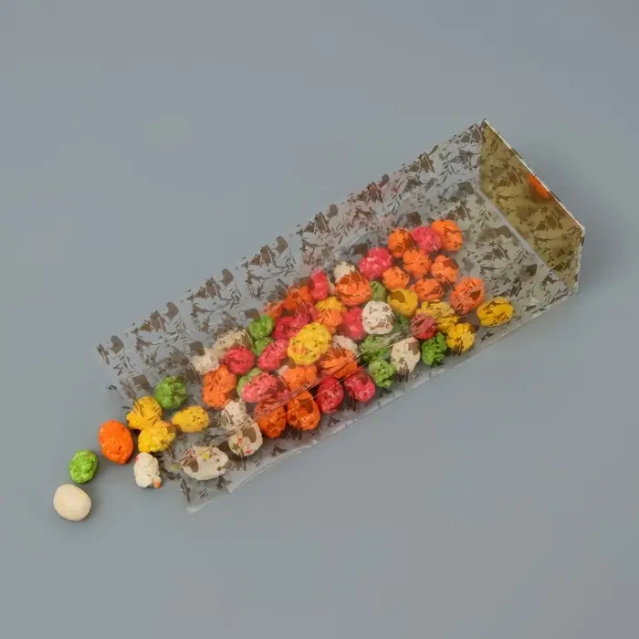 Пакет подарочный новогодний с жёстким дном 6×8×23 см Пакет подарочный новогодний с жёстким дном 6×8×23 см