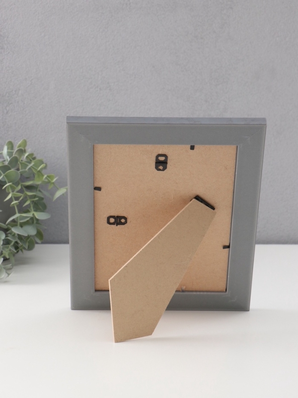 Фоторамка пластик Фоторамка пластик "МИРАМ" 15х21 см, тёмно-серый