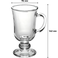 Бокал IrishCoffee200млd=76мм.h=142мм.Глинтв глд12шт/уп(29322/08с1405)/29322