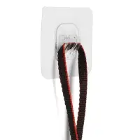 Держатель с клейкой поверхностью ТУНДРА, 60х60 мм, набор 6 шт