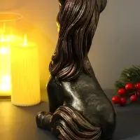 Копилка "Лошадь" 12х14,5х24,5 см, золото