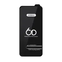 Защитное стекло XM Poco X3 Pro Anmac 6D Black без упаковки Арт.1137291 (10 шт./уп.)