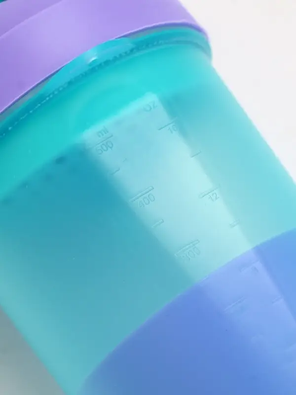 Шейкер спортивный, 500 мл, с чашей