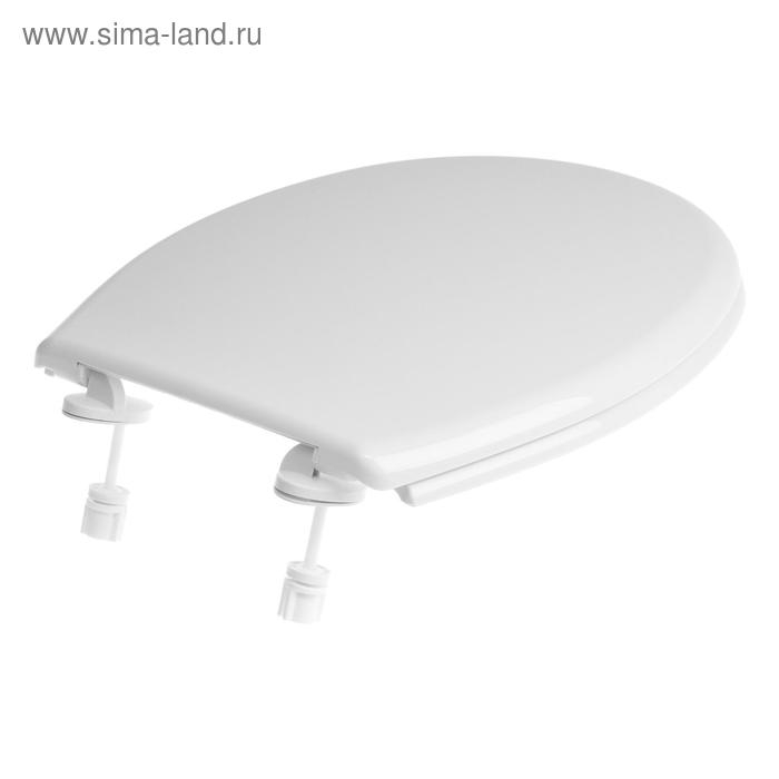 Сиденье для унитаза Сиденье для унитаза "Уклад" СУ 80.07.80, для унитазов Элисса, Дачный