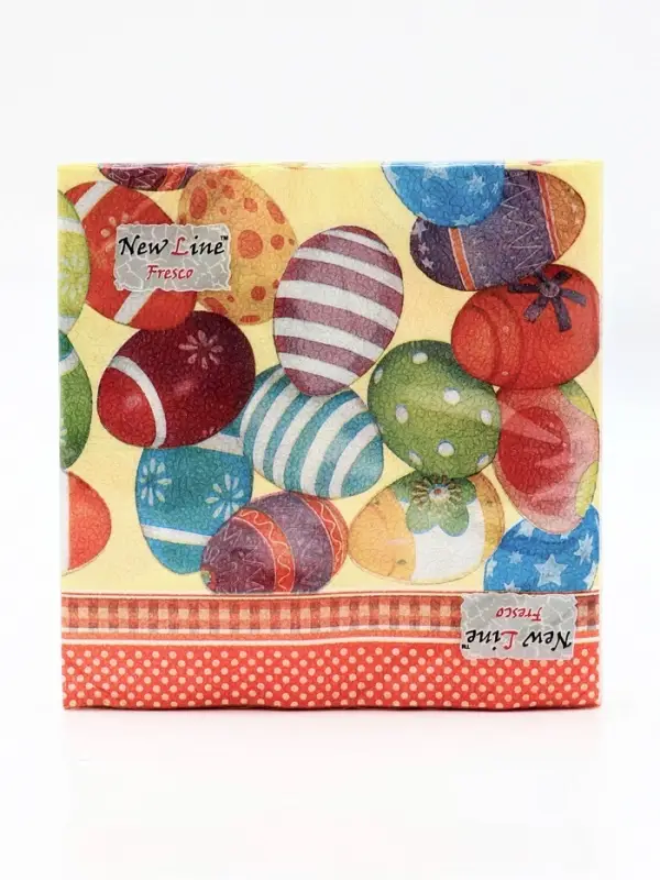 Салфетки бумажные &laquo;Пасхальные яйца&raquo;, 2 слоя, 33&times;33 см, 20 шт.