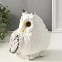 Копилка "Сова" 15 см, белый