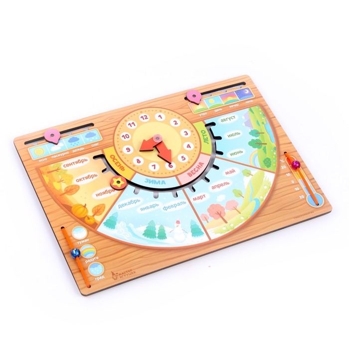 Обучающая доска «Календарь природы» Обучающая доска «Календарь природы»