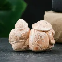 Фигурка &laquo;Дайкоку и Эбису&raquo;, слоновая кость, 6&times;3&times;4 см