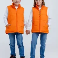Жилет детский Kama Kids, оранжевый, 8 лет