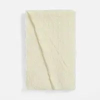Плед Braidera, белый (молочный)