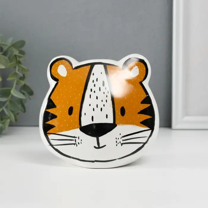 Копилка для денег &laquo;Милый тигрёнок&raquo;, керамика, 8.8&times;13&times;11.8 см