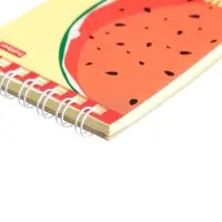 Блокнот А7, 40 листов, на гребне "Яркий Фреш", обложка мелованный картон, тонированный блок Блокнот А7, 40 листов, на гребне "Яркий Фреш", обложка мелованный картон, тонированный блок