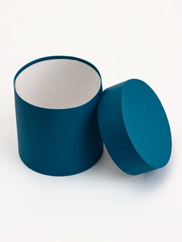 Набор круглых коробок 5 в 1, &laquo;Малахит&raquo;, 20&times;20&times;20 - 11&times;11&times;11 см