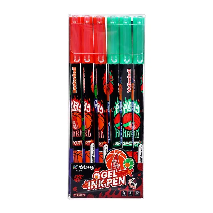 Ручка гелевая СТИРАЕМЫЕ ЧЕРНИЛА, стержень синий, 0.5 мм, корпус Баскетбол МИКС Ручка гелевая СТИРАЕМЫЕ ЧЕРНИЛА, стержень синий, 0.5 мм, корпус Баскетбол МИКС