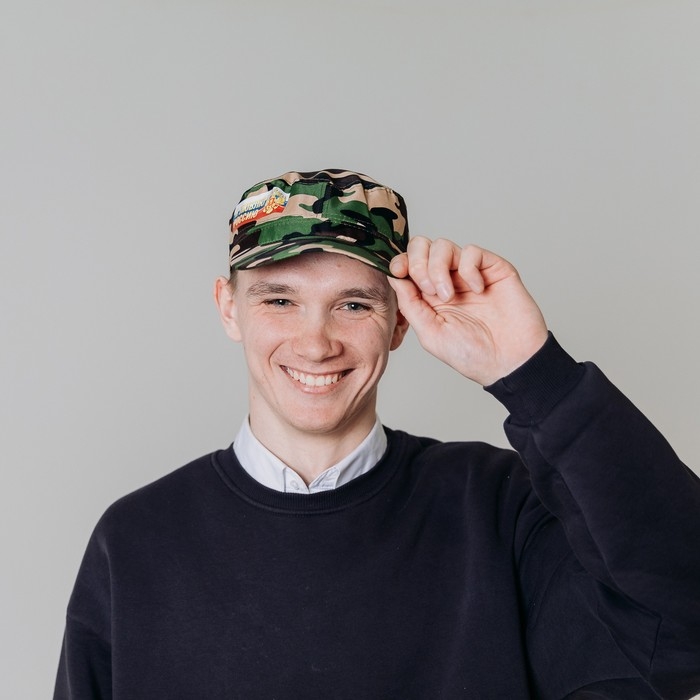 Кепка взрослая «Я люблю Россию» Кепка взрослая «Я люблю Россию»