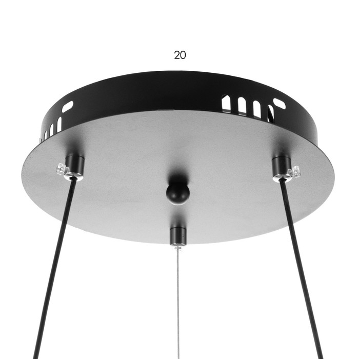 Люстра BayerLux 2682/1 LED 100Вт 3000-6000К черный 43х43х22 см Люстра BayerLux 2682/1 LED 100Вт 3000-6000К черный 43х43х22 см