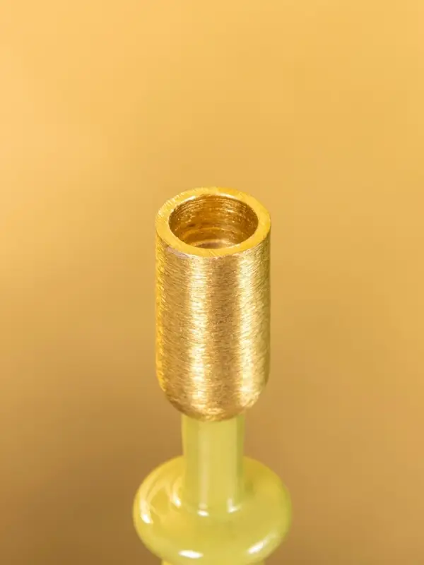 Подсвечник на 1 свечу "Авокадо" 10х10х26 см