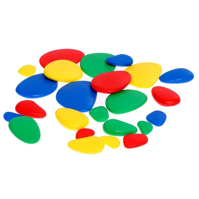 Развивающий набор «Цветные камешки» Развивающий набор «Цветные камешки»
