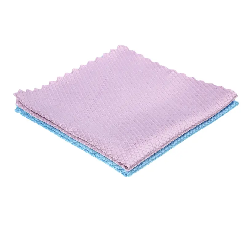 Салфетка для стекла/пластика/зеркал тм VETTA, 30х30см, микрофибра 220г/м2, 2 цвета