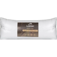 Подушка Luscan 70х70 см стеганная микрофибра/верблюжья шерсть, с кантом