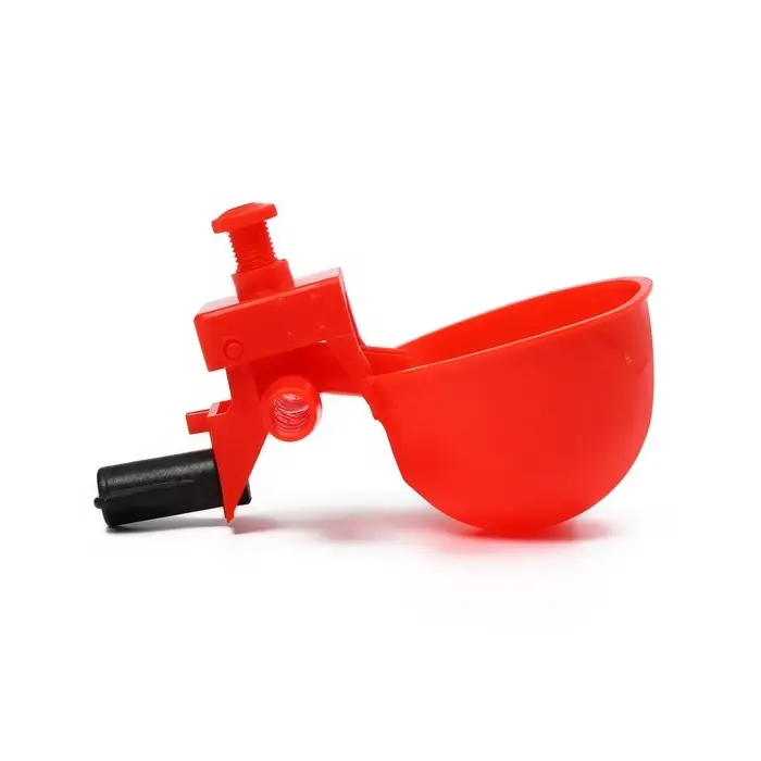 Поилка чашечная для домашней птицы, под трубку 10 мм, Greengo Поилка чашечная для домашней птицы, под трубку 10 мм, Greengo