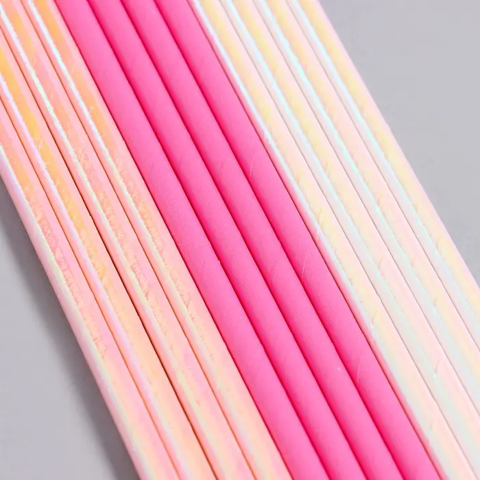 Трубочки бумажные 12 шт «Женственность» Трубочки бумажные 12 шт «Женственность»