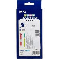 Карандаши цветные So Many Cats деревянные трехгранные, 12 цветов в наборе