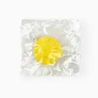 Игрушка для собак с пищалкой &laquo;Мячик планета&raquo;, 6,5 см, желтая