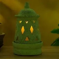 Подсвечник терракота &laquo;Фонарь&raquo;, 16&times;16&times;26 см