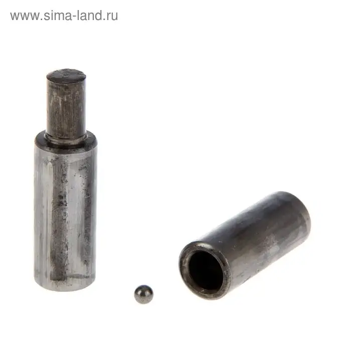 Петля гаражная с шаром, 16 х 80 мм, без покрытия Петля гаражная с шаром, 16 х 80 мм, без покрытия