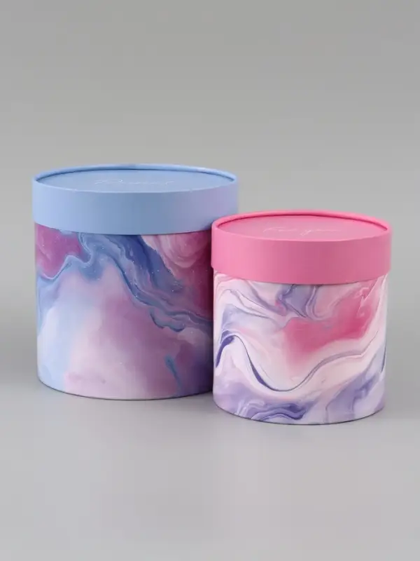 Набор шляпных коробок 2 в 1 Present, 12&times;12 см, 15&times;15 см