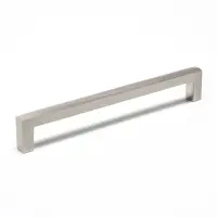 Ручка-скоба мебельная CAPPIO SQUARE RSC007, алюминий, м/о 158 мм, серебро, 4 шт.
