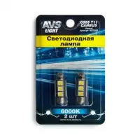 C005 T11/белый/ (SV8,5) CANBUS 3SMD5050 36 мм 12V.