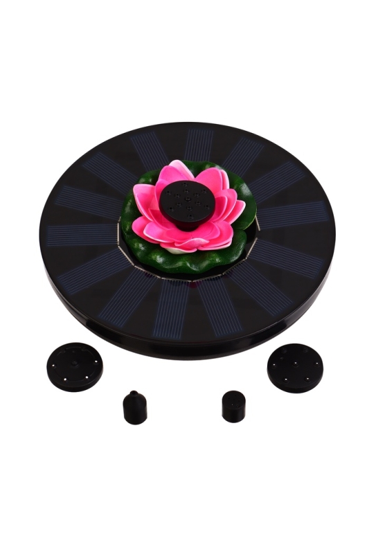 Плавающий фонтан «Лотос», 7 Вт, 200 л/ч, на солнечной батарее Плавающий фонтан «Лотос», 7 Вт, 200 л/ч, на солнечной батарее