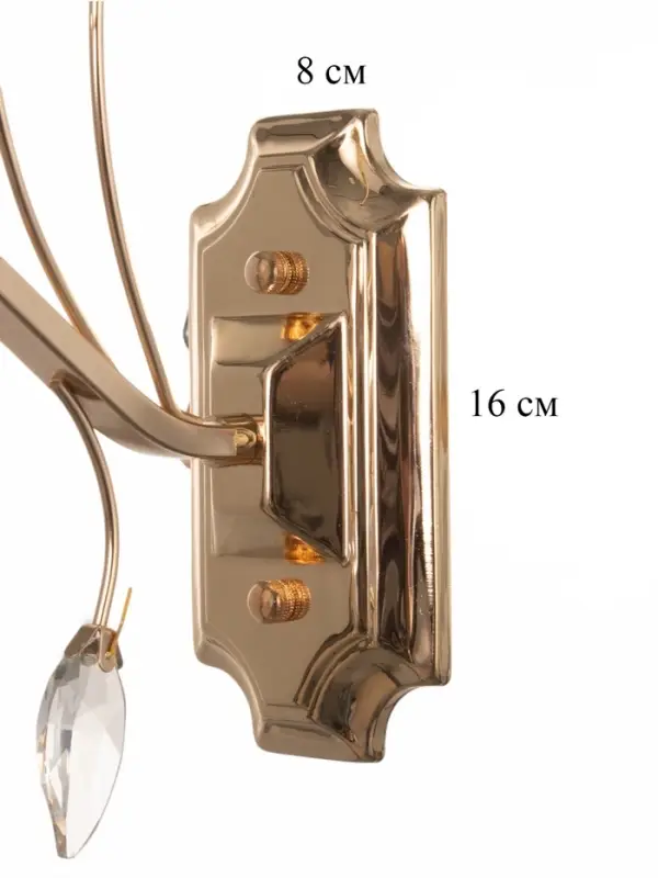 Бра &laquo;Валенсия&raquo; 1хЕ14 40 Вт золото