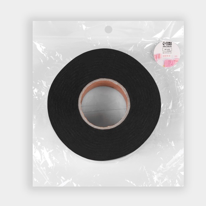 Паутинка клеевая, 40 мм, 73 ± 1 м, цвет чёрный