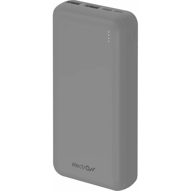Внешний аккумулятор Electron ELNPRO-PWB2-20000-Grey 20000 USBA+C 10Вт сер