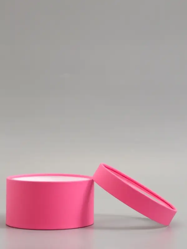 Подарочная коробка, сливовая, завальцованная с окном, 18 х 10 см